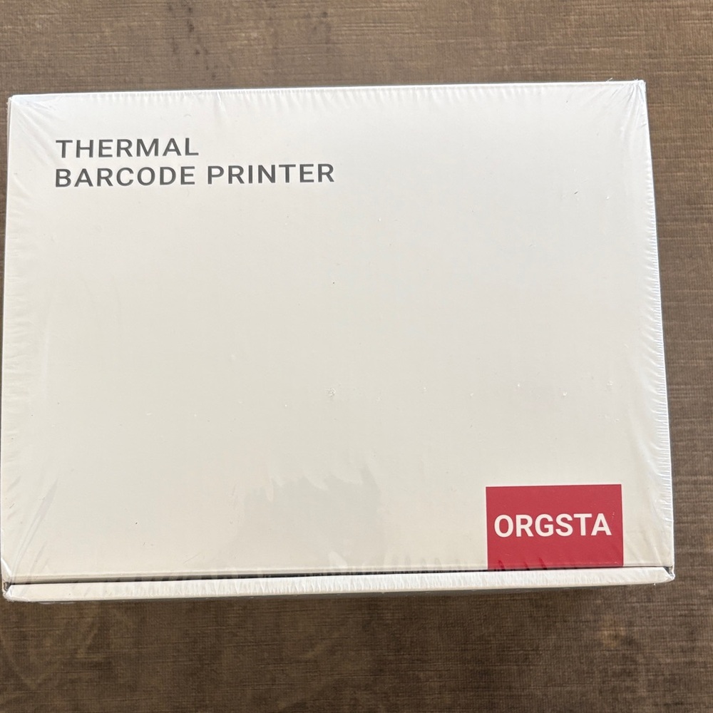 White Thermal Barcode Printer